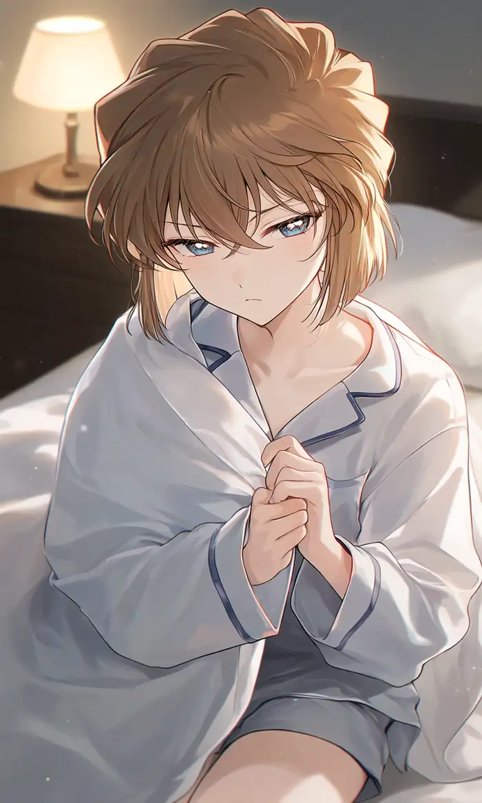 Nhân vật Conan Haibara Ai tóc ngắn
