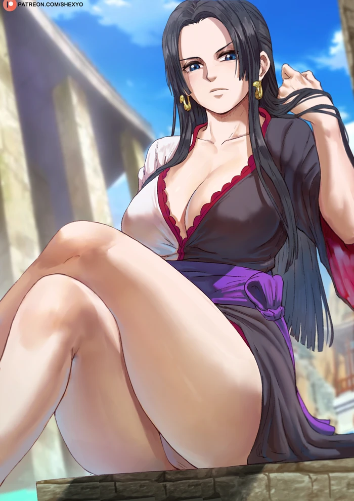 Nico Robin One Piece với nụ cười gợi tình body nóng bỏng