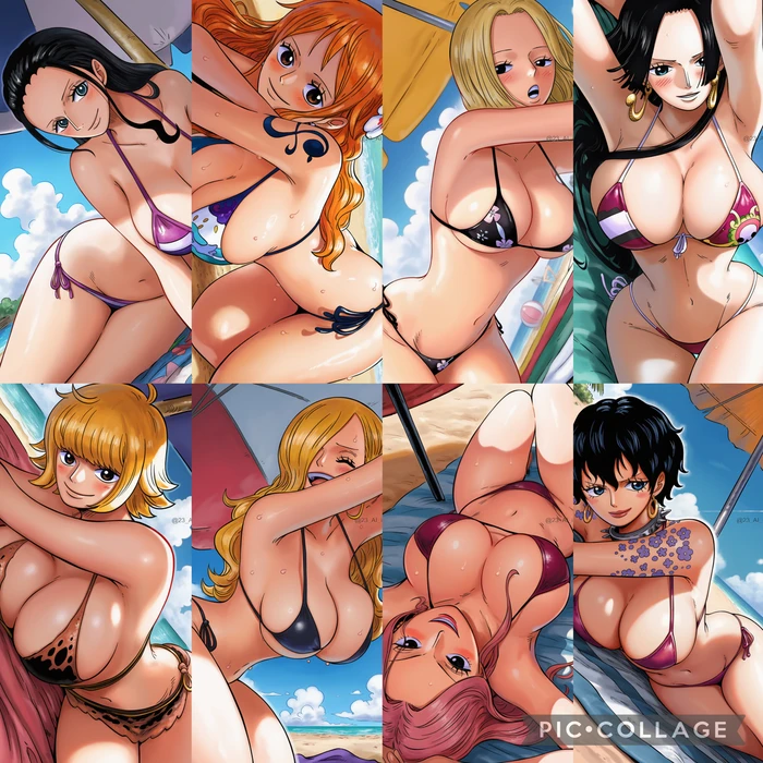 Nữ hoàng Pirate One Piece hentai phong cách quyến rũ