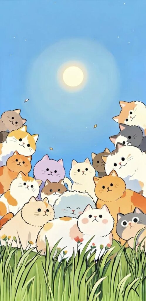 Tải hình nền chibi cute có chất lượng siêu nét cao nhất