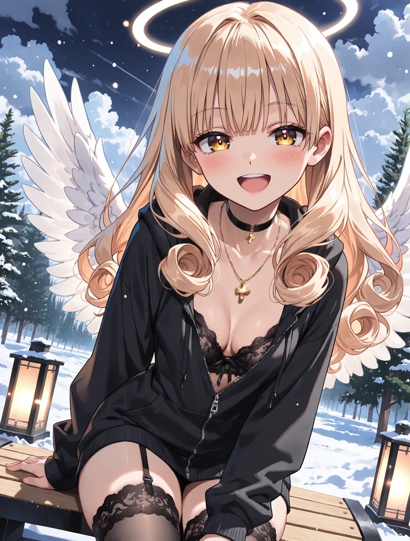 Thiên thần anime anime kiêu sa thanh thoát