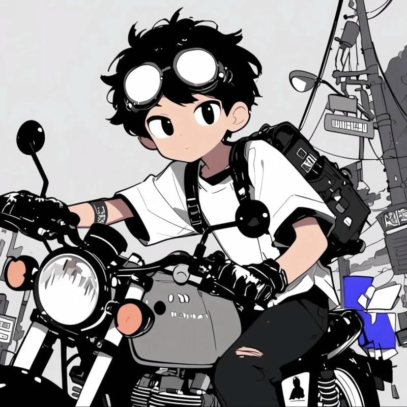 chibi nam tạo hình siêu ngầu trầm lặng