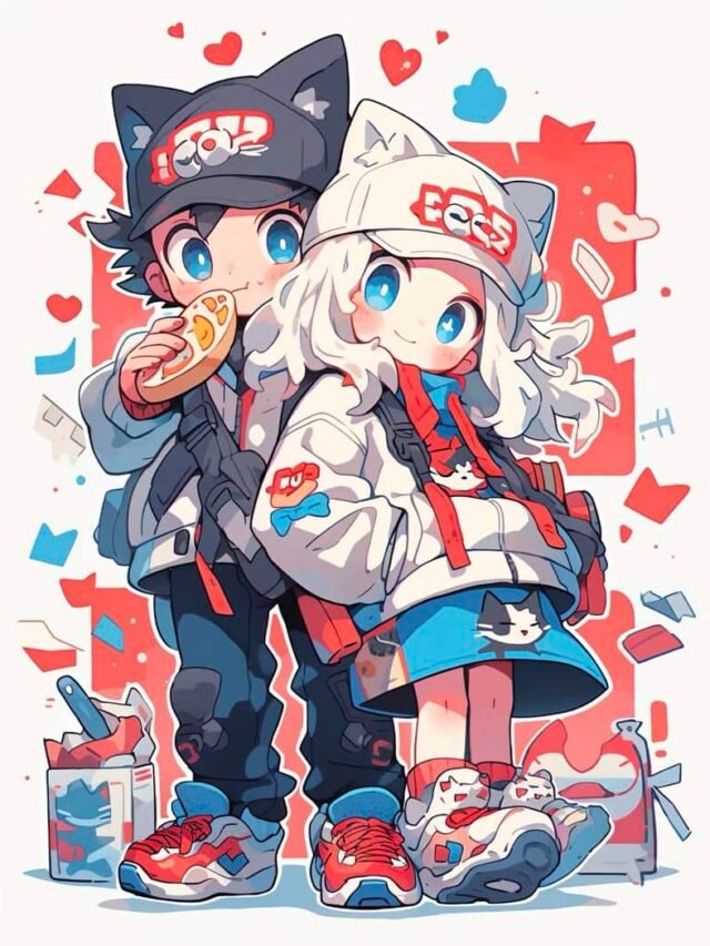 135+ Ảnh cặp đôi chibi nhẹ nhàng, dễ thương và ấm áp
