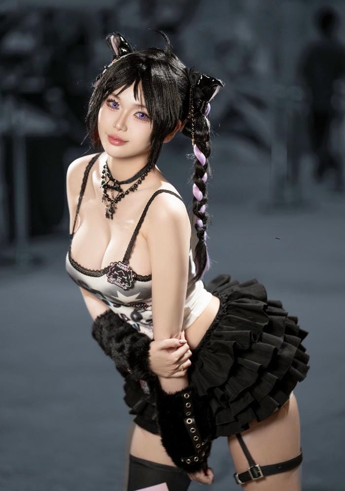 hình cosplay Zinie Quỳnh phong cách Hàn