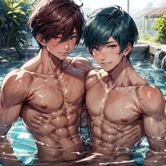 Ảnh hentai cặp đôi trai đẹp quyến rũ