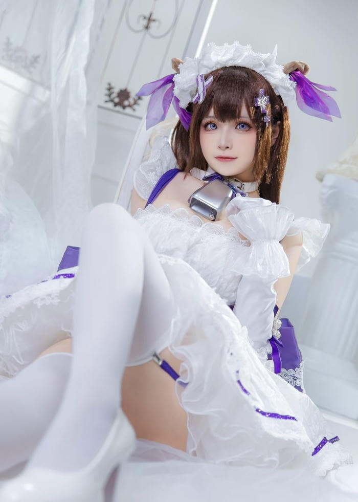 Bức ảnh cosplay bò sữa tạo cảm nhận nữ tính