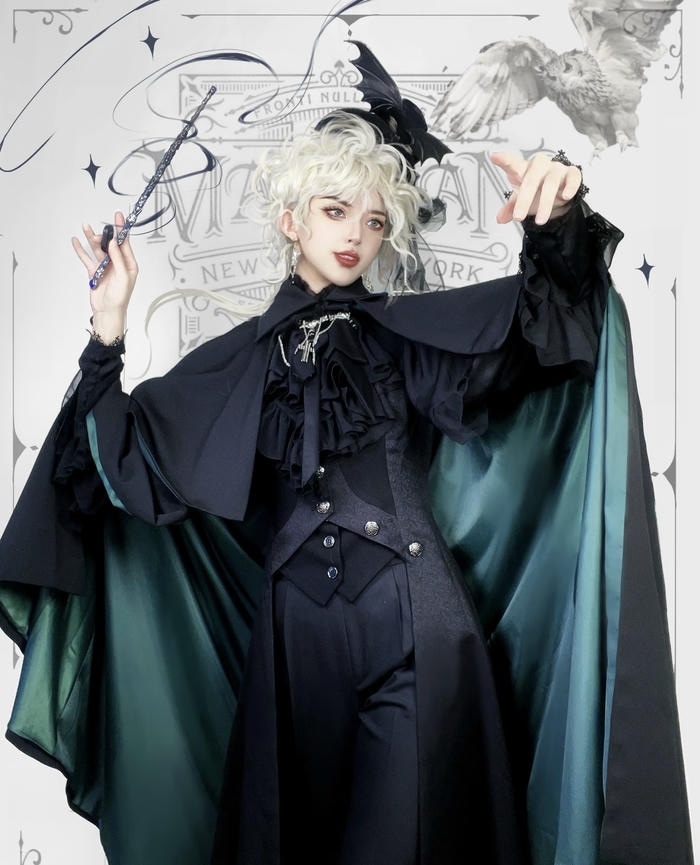 Bức ảnh cosplay phù thuỷ hiệu ứng phép