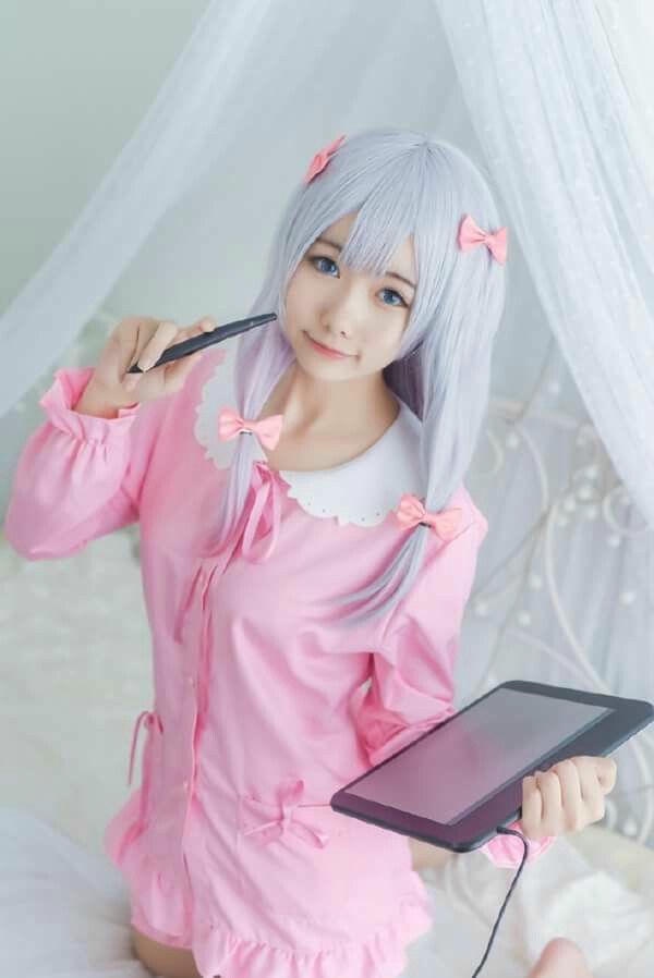Hình Sagiri Izumi cosplay lộng lẫy