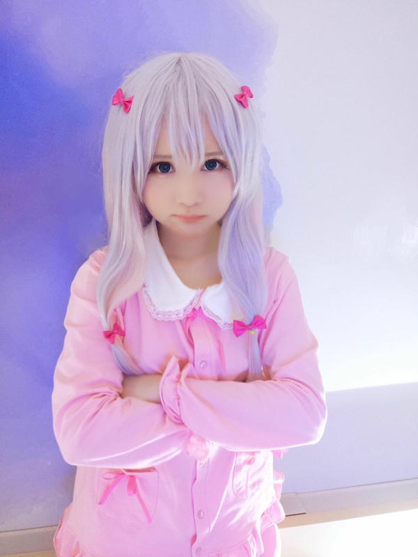Hình Sagiri Izumi cosplay thanh thoát