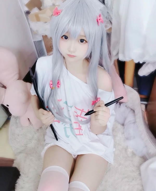 Hình Sagiri Izumi cosplay tinh tế