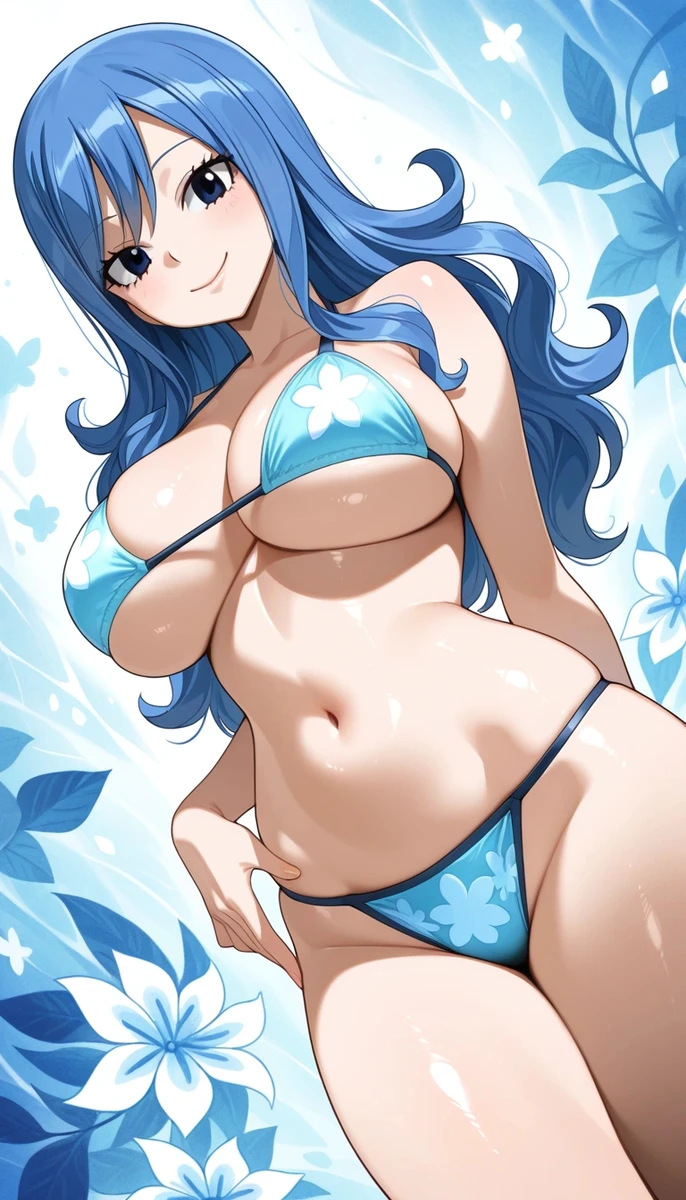 Hình ảnh Juvia hentai anime quyến rũ cuốn hút