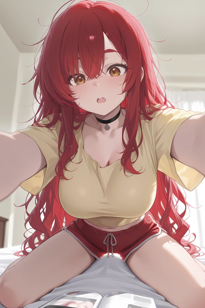 Hình anime ngực hở quyến rũ sắc nét lôi cuốn