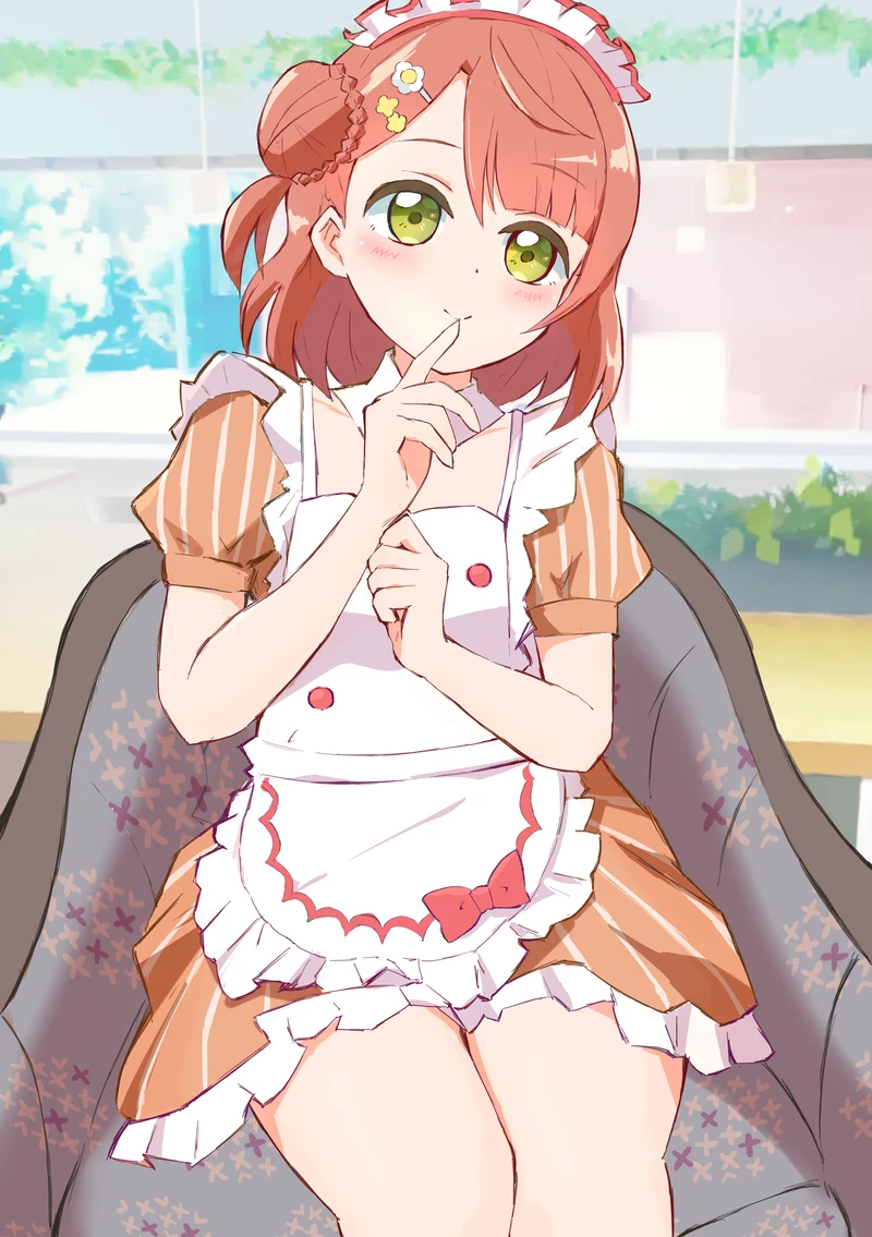 Kiêu sa lộng lẫy hình gái anime mặc váy ngắn