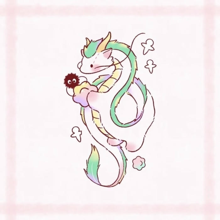 Rồng chibi có diện mạo dí dỏm