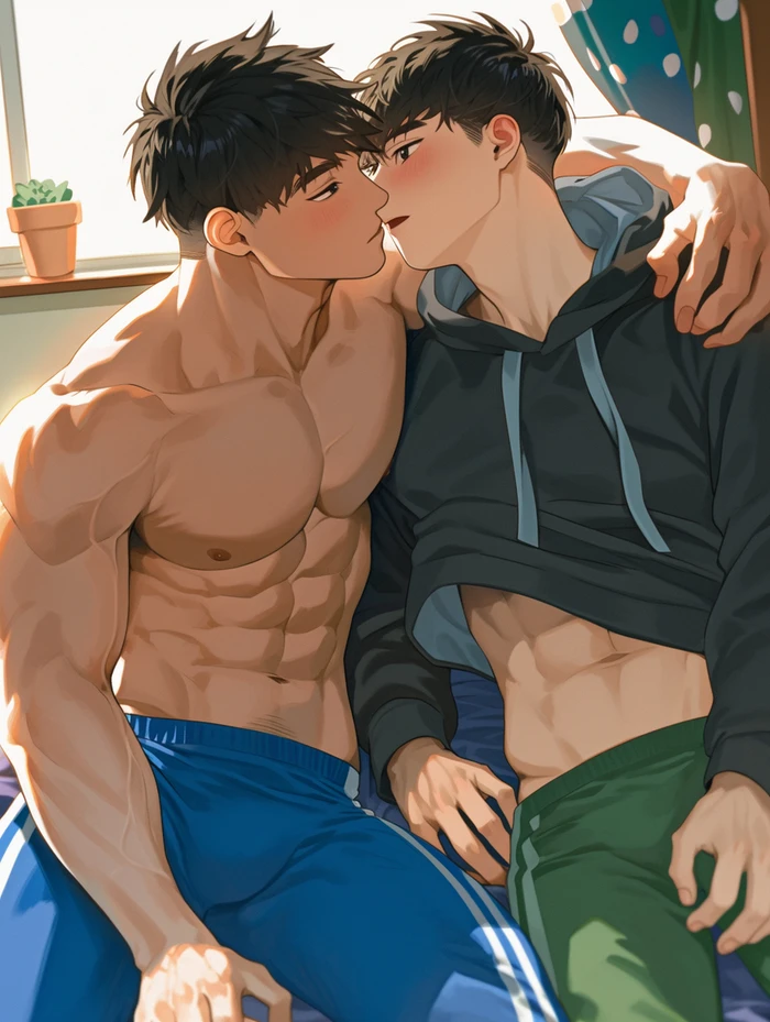 Soái ca hentai gay yêu nhau