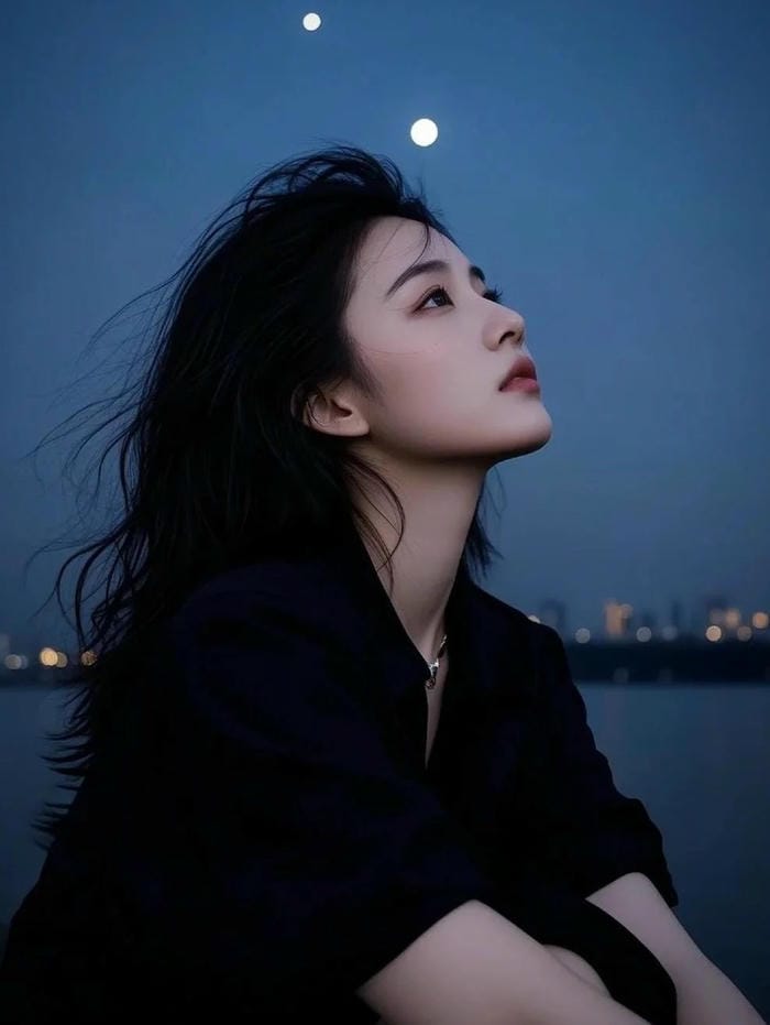 ảnh buồn tâm trạng con gái thể hiện cô độc