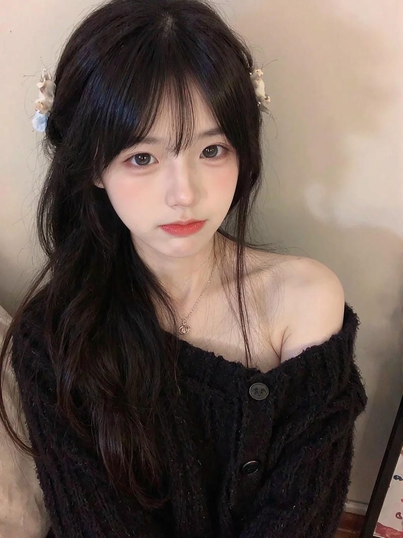 ảnh gái xinh douyin chụp cận mặt nét