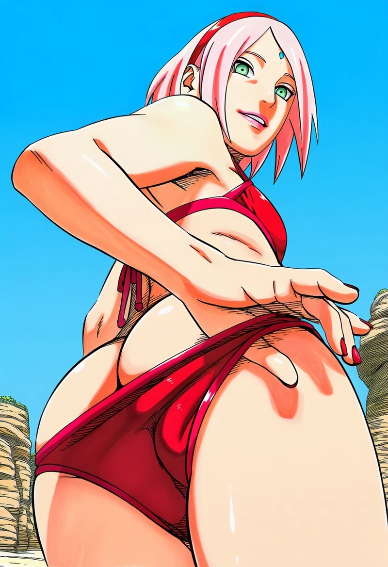 ảnh hentai Sakura anime girl sexy gợi cảm