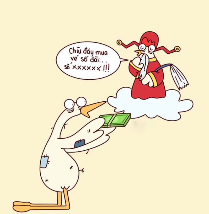 ảnh hết tiền meme trông rất bất lực