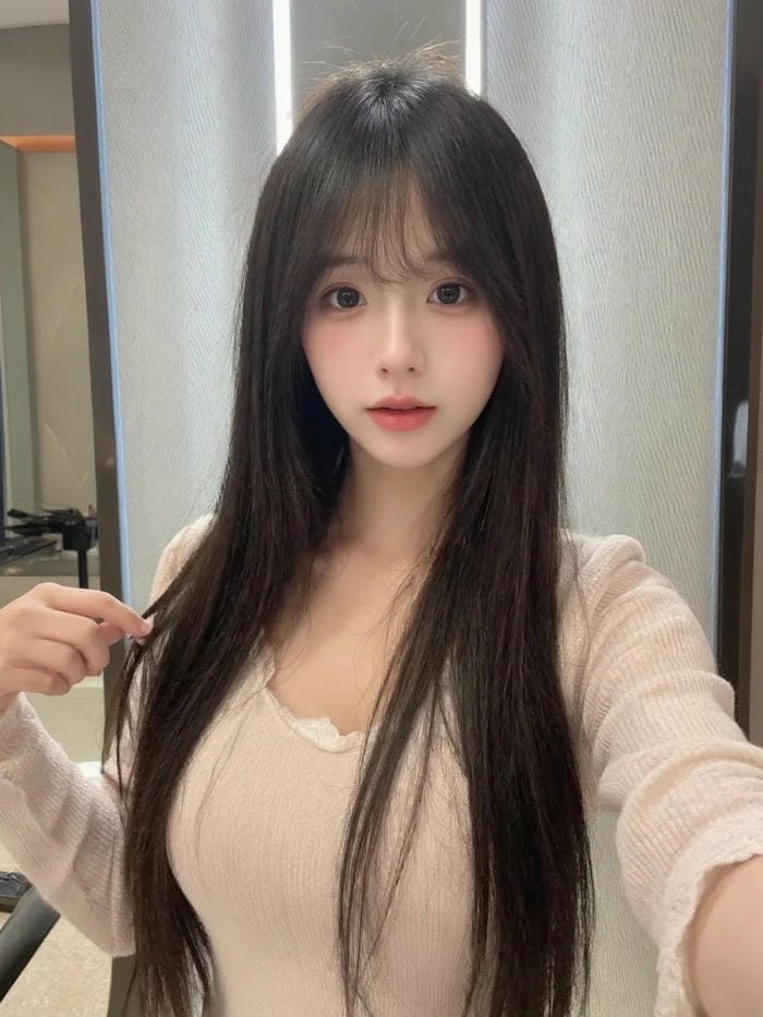 gái xinh tóc dài vẻ đẹp tinh tế