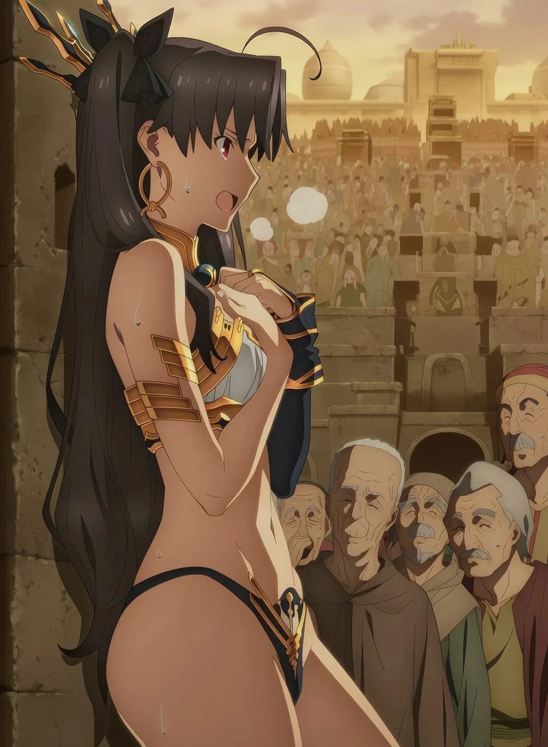 hình ảnh hentai Ishtar đầy mê hoặc sắc nét