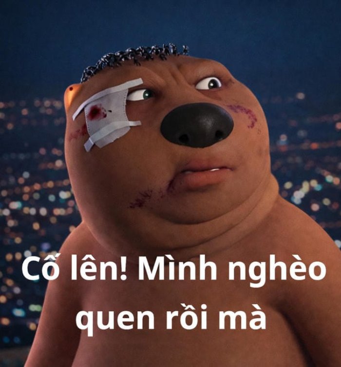 không dám tiêu tiền meme nghèo