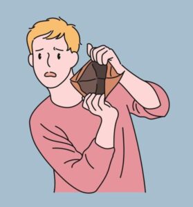 meme nghèo rủ đi chơi là lắc đầu