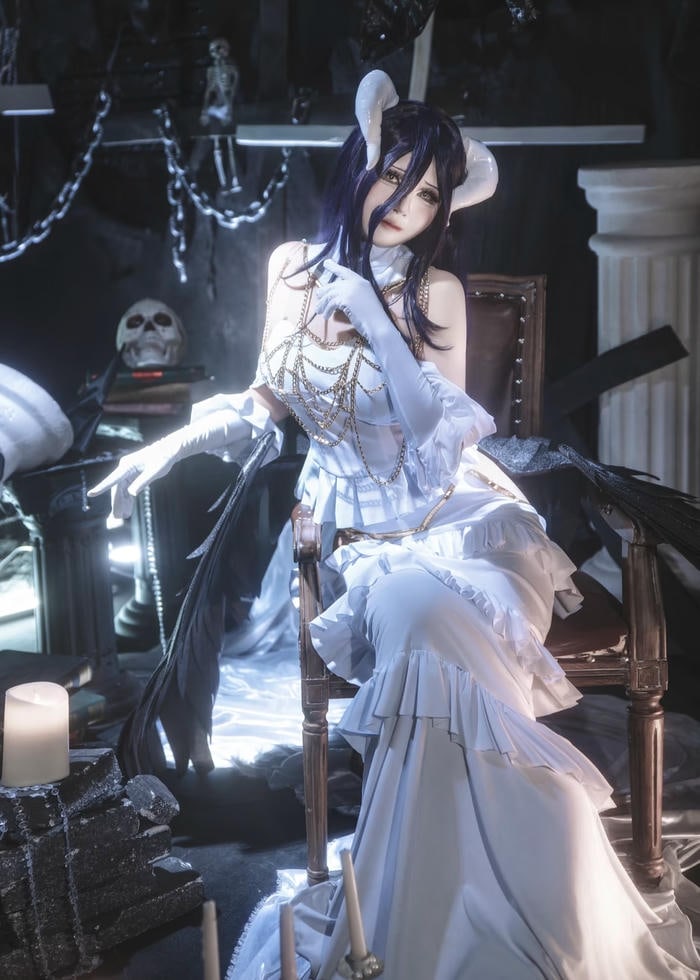Ảnh albedo cosplay tạo ấn tượng mạnh về tạo hình nhân vật