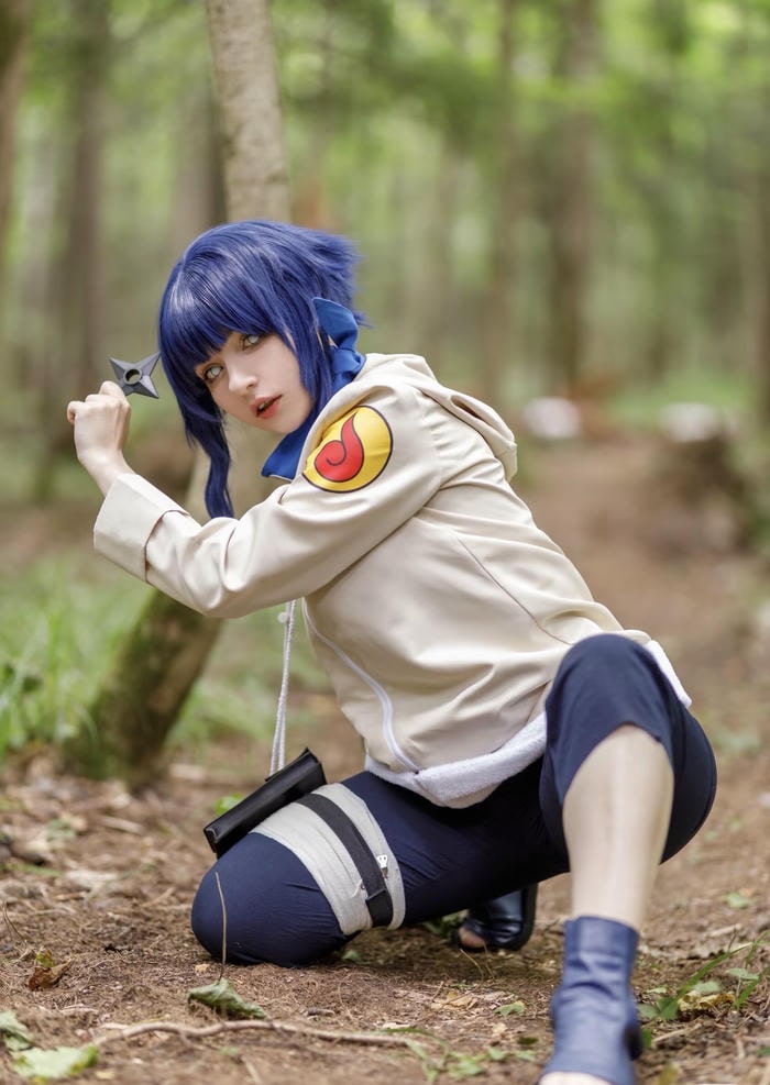 Ảnh cosplay hinata mang nét xinh dịu