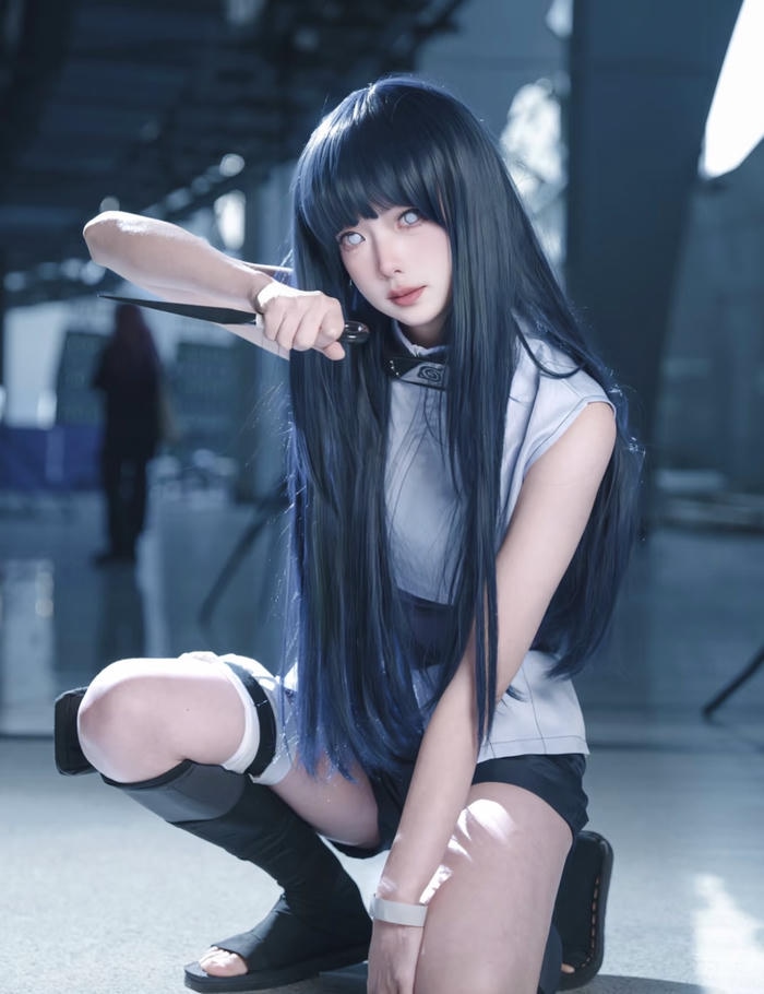 Ảnh cosplay hinata tạo cảm giác xinh đẹp một cách kín đáo