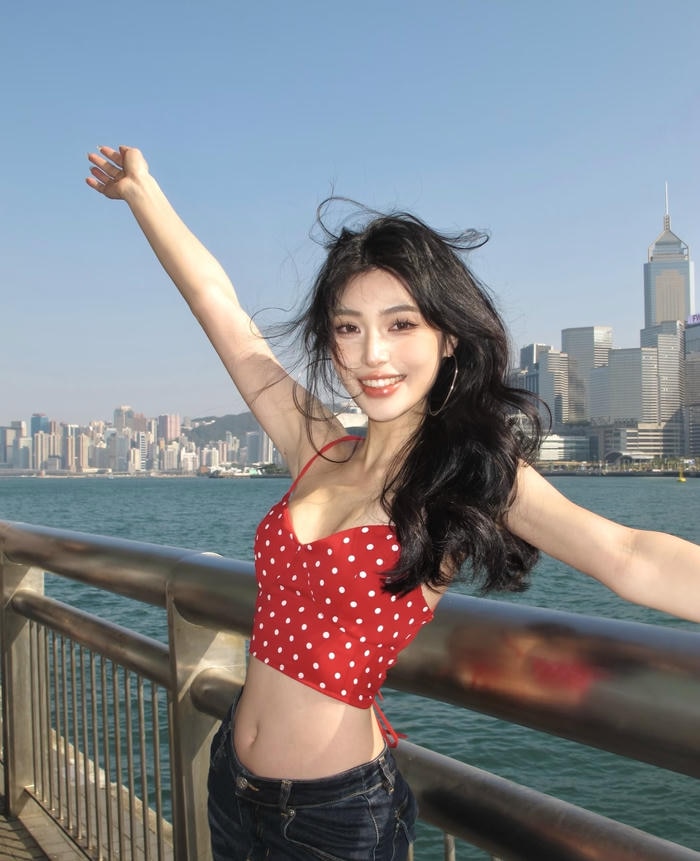 Ảnh gái xinh trung quốc trong khung cảnh đời sống thường ngày