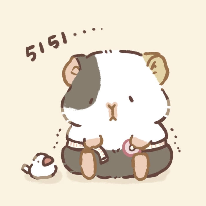 Ảnh hamster hoạt hình mang vẻ ngây thơ