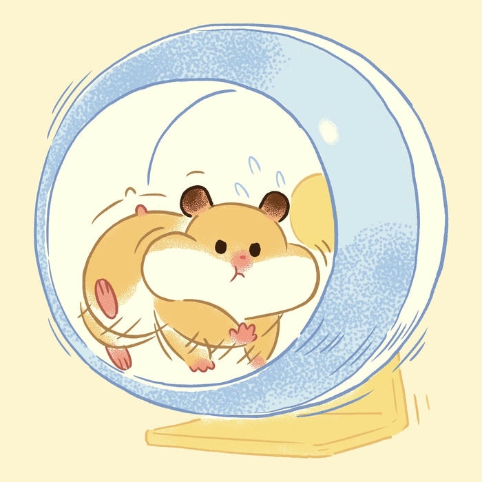 Ảnh hamster hoạt hình tạo cảm giác thú vị
