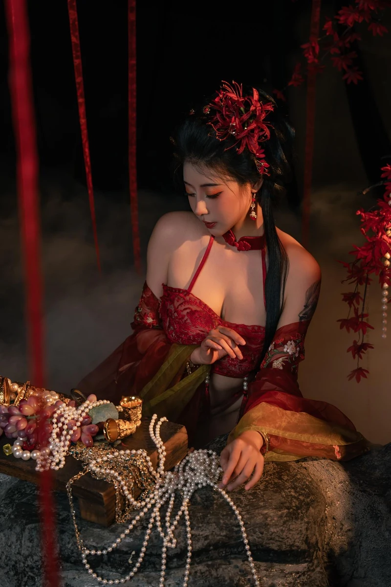 Ảnh sex cổ trang mịn màng khiêu khích