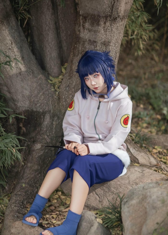 Bức ảnh cosplay hinata cho cảm giác gương mặt rất hài hòa