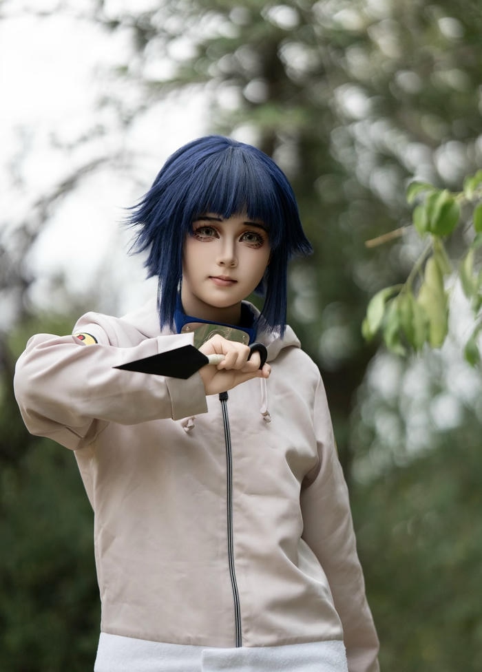 Bức ảnh cosplay hinata mang nét đẹp mềm mại và tinh tế