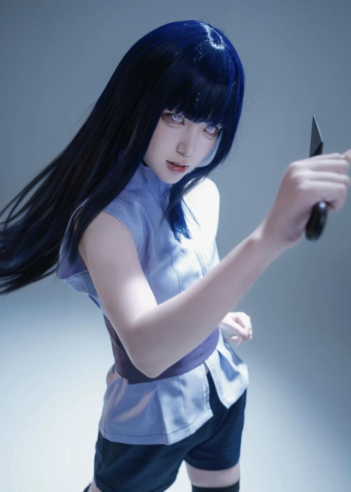 Bức ảnh cosplay hinata tạo cảm giác nhìn rất dễ chịu