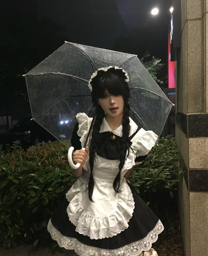 Bức ảnh cosplay maid cho cảm nhận xinh xắn nhưng không nhạt nhòa