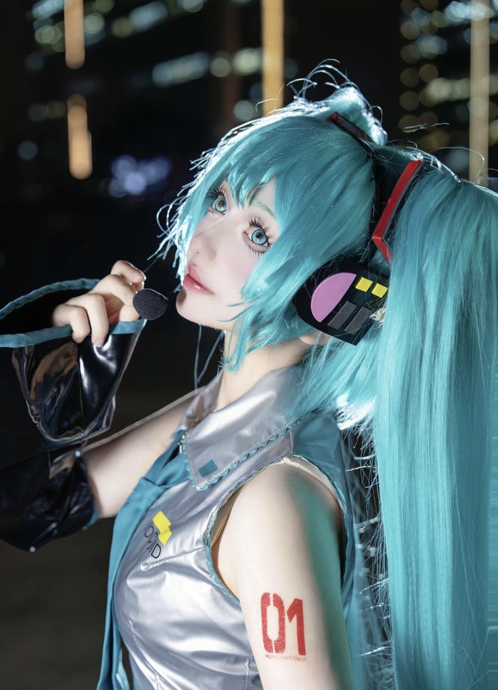 Bức ảnh miku cosplay theo cảm nhận người xem mang lại sự hứng thú