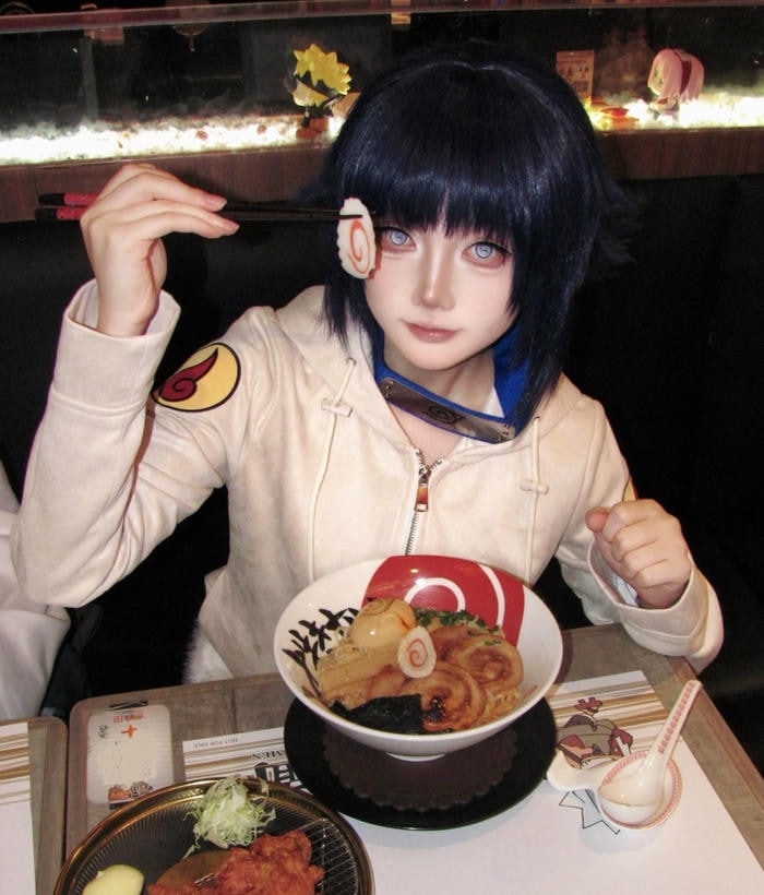 Bức hình cosplay hinata mang lại ấn tượng
