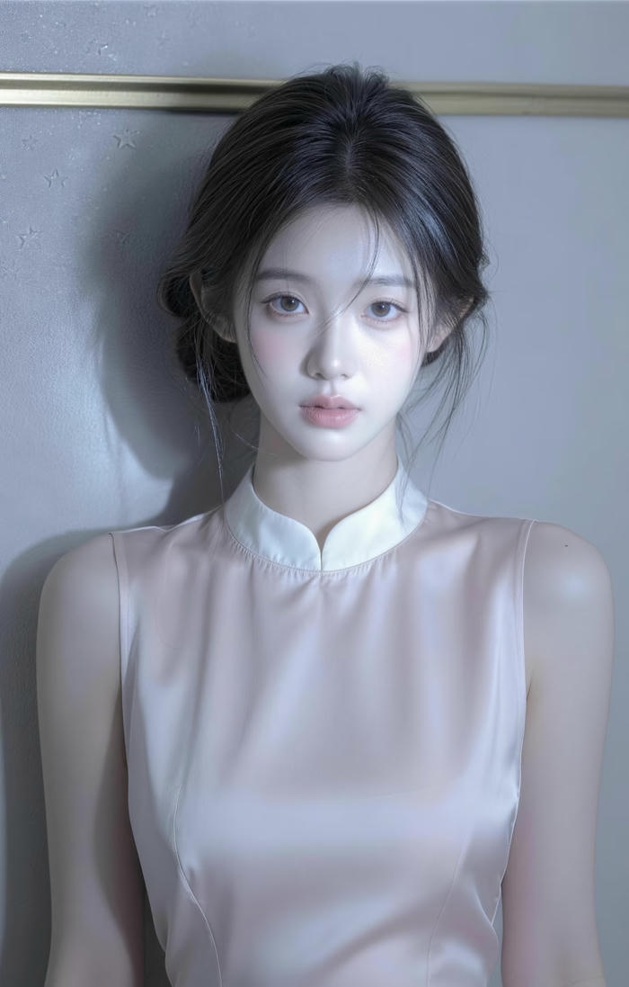 Bức hình gái xinh trung quốc với phong cách giản dị