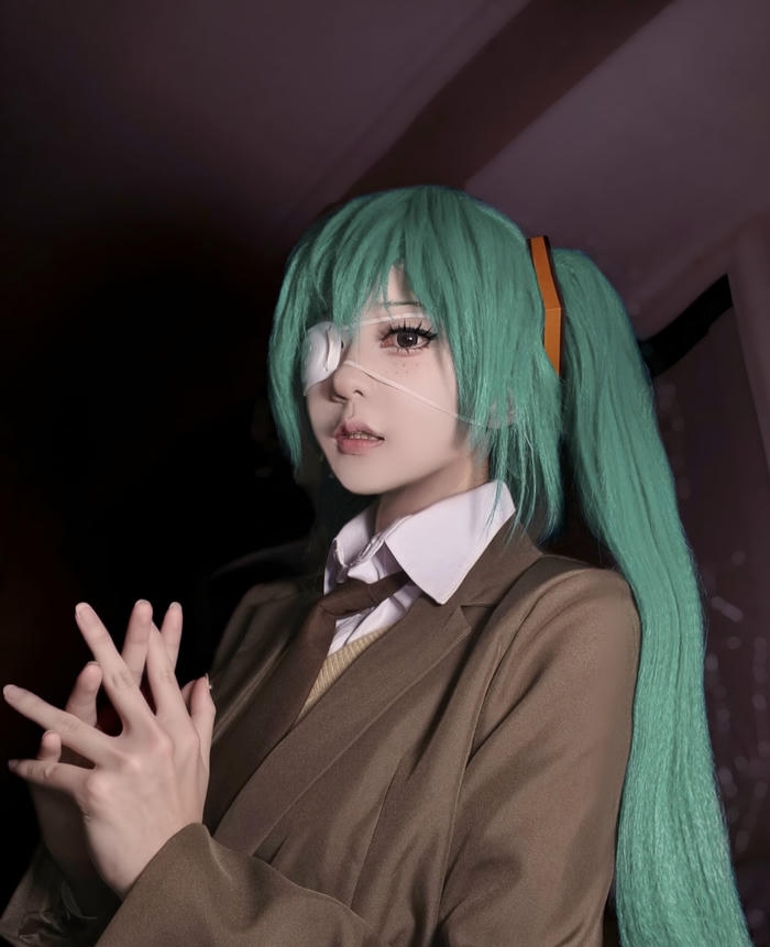 Bức hình miku cosplay theo cảm nhận người xem khiến người nhìn thấy dễ mến