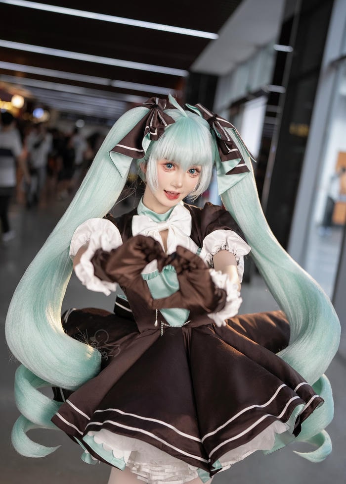 Bức hình miku cosplay khiến người xem cảm thấy nhẹ lòng