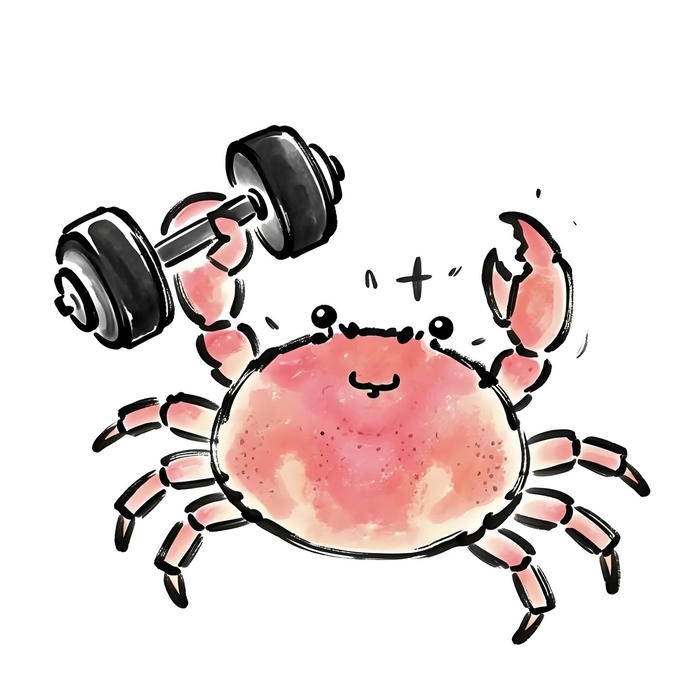 Con cua chibi mang dáng vẻ ngây ngô