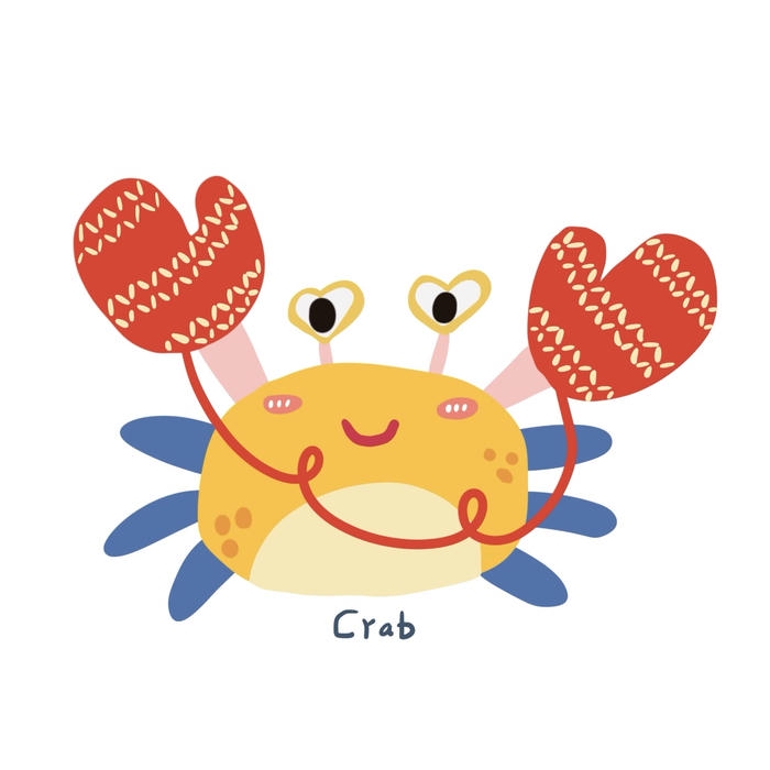 Cua chibi trông như nhân vật truyện tranh