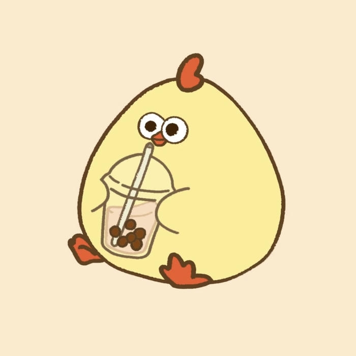 Gà chibi dáng mũm mĩm vui nhộn