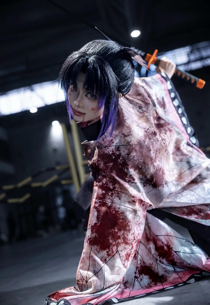 Hình ảnh cosplay shinobu mang nét cuốn hút tinh tế