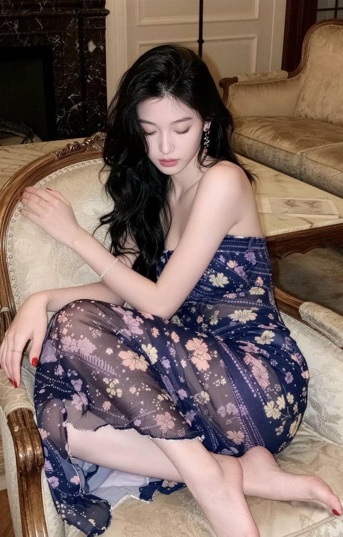 Hình ảnh gái xinh trung quốc mang phong thái dịu dàng cuốn hút