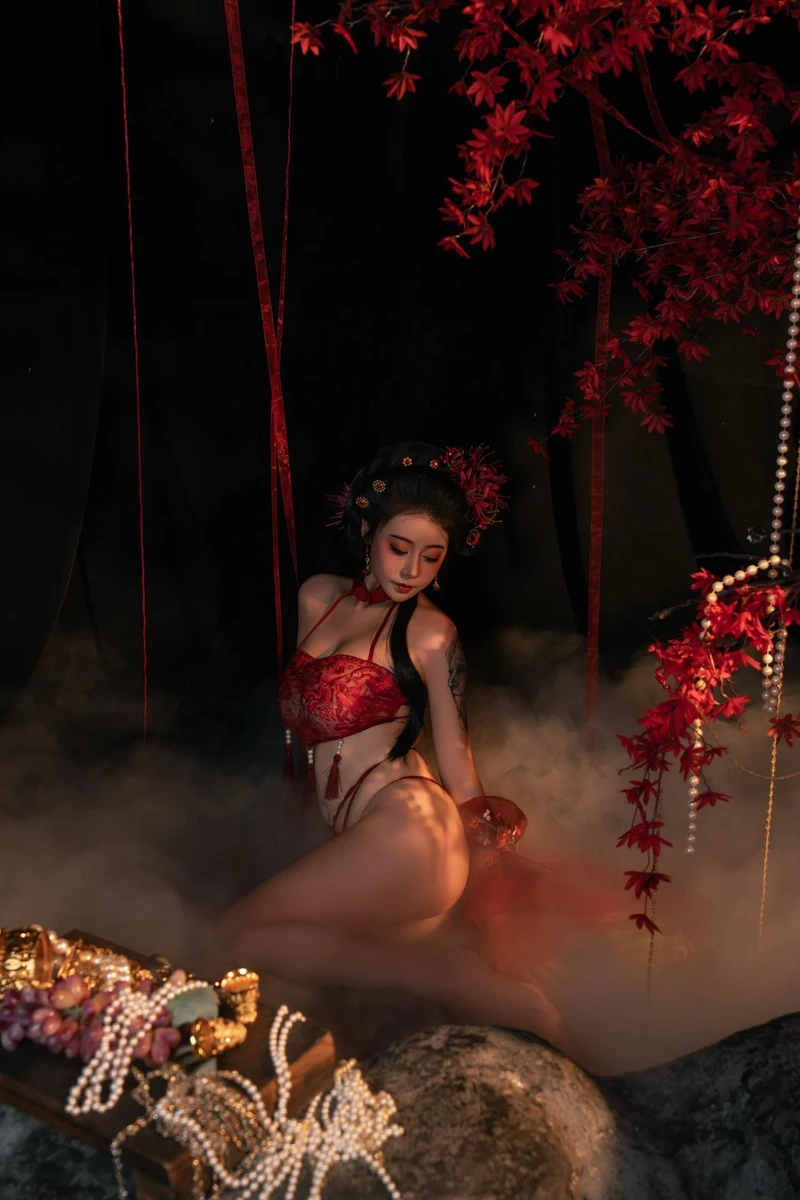 Nóng bỏng cổ trang hình sex quyến rũ