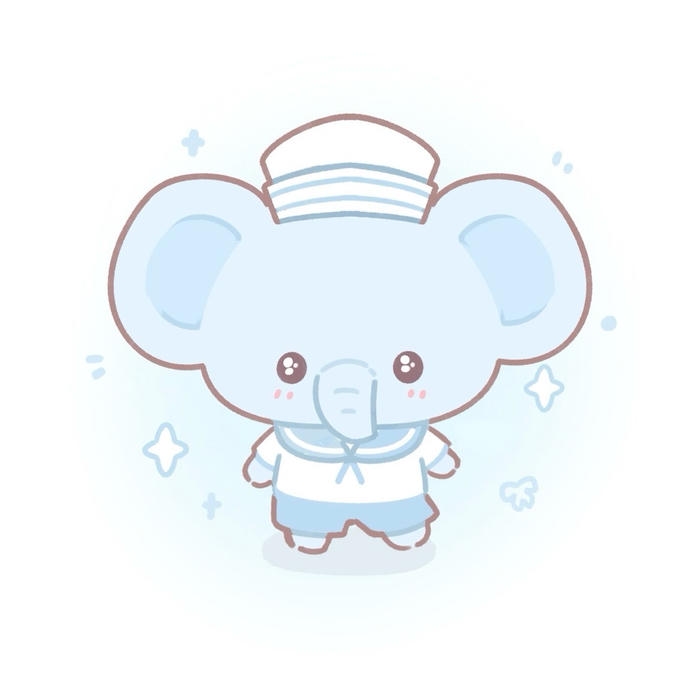 Voi chibi mang nét hồn nhiên rõ ràng